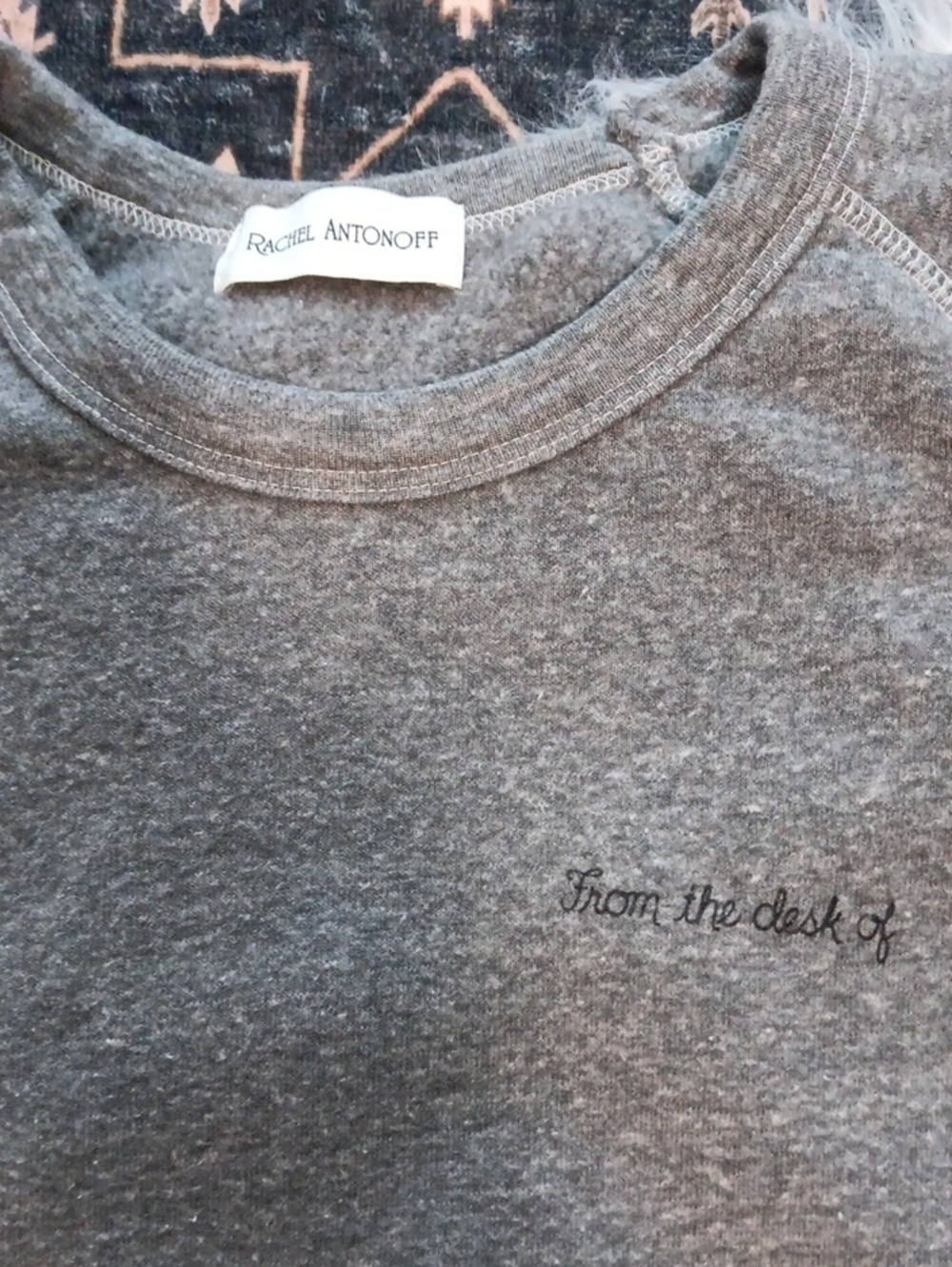 Rachel Antonoff Unique Sweatshirt - Picture 2 of 3